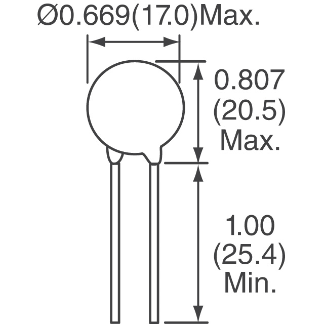 V420LA20AP Littelfuse Inc. TVS - Varistors MOVs